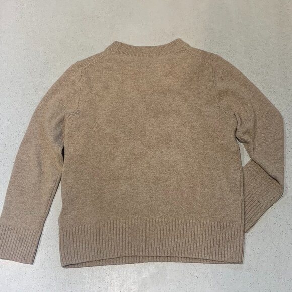 Crewcuts Cashmere Sweater Camel Tan Size 4/5 XS | 100% Cashmere Kids Sweater - Picture 3 of 3